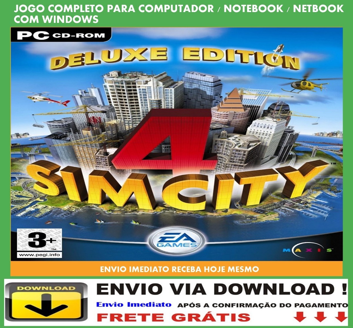 codigo simcity 4 deluxe edition